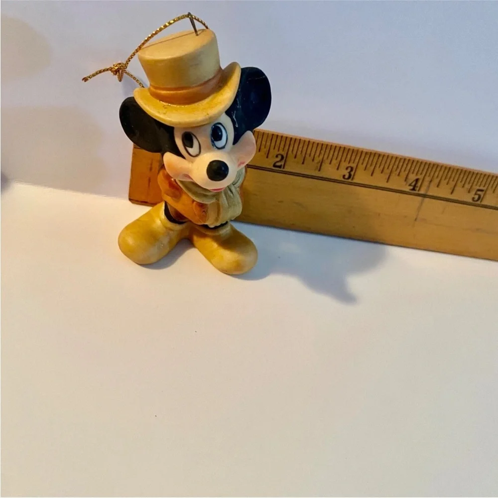 Mickey Mouse Christmas Ornament Victorian Scrooge